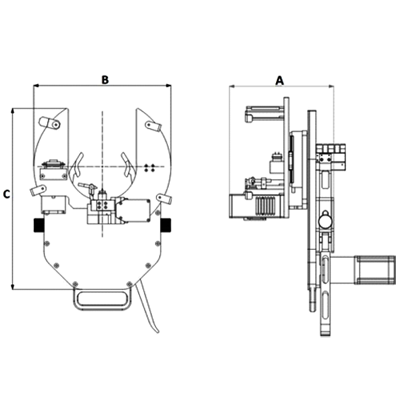Open Arc Weld Head OA-125
