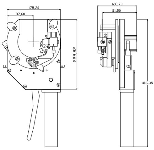 Open Arc Weld Head OA-89