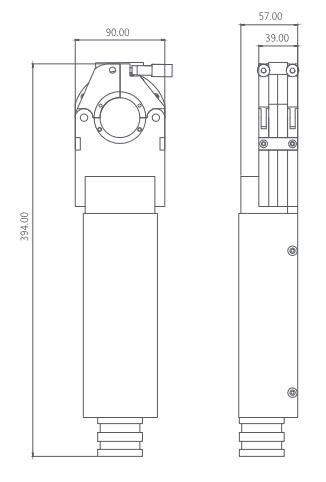 Orbital Welding Closed Arc Micro Weld Heads diagram